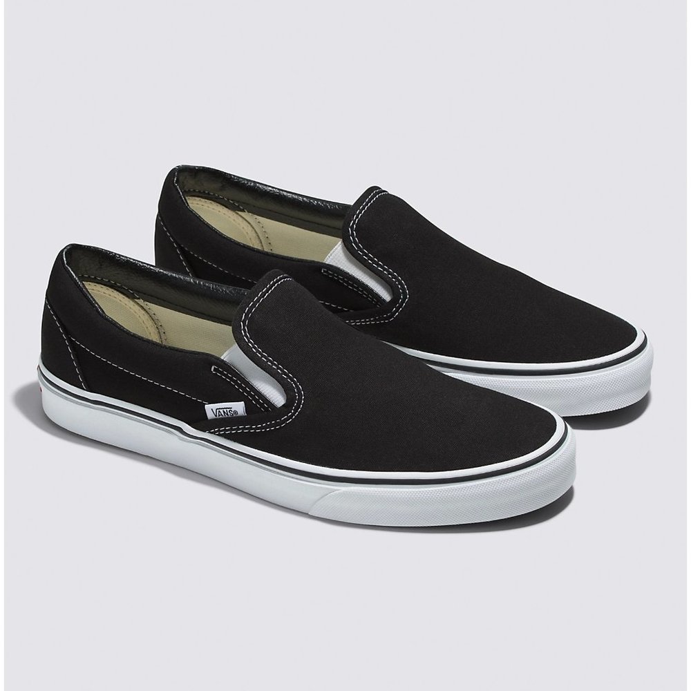 Vans Men's Classic Slip-On Black/White